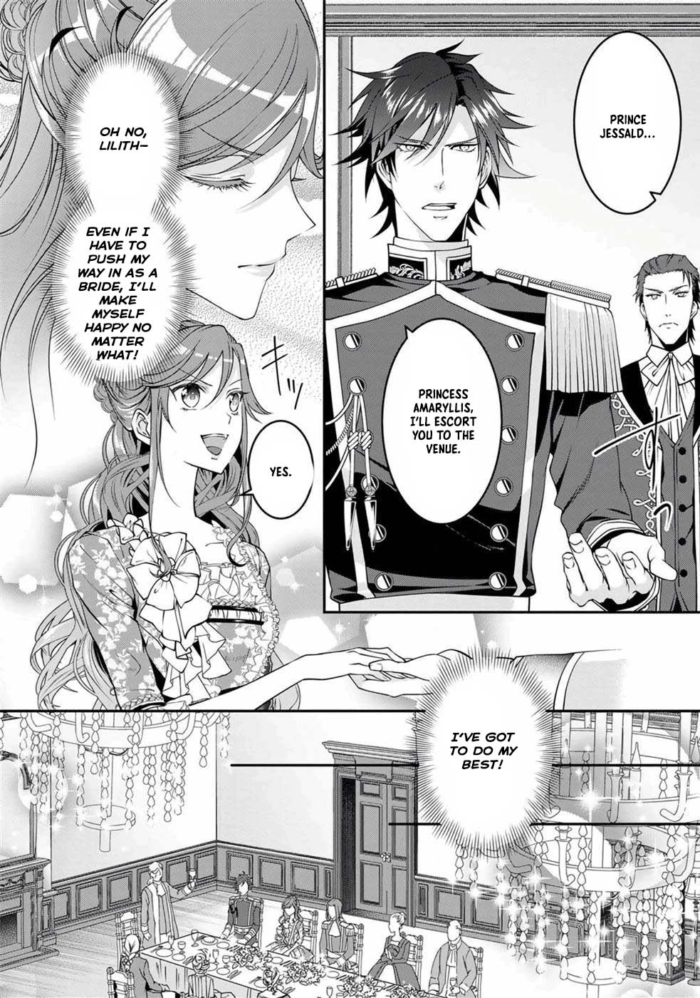 Crimson Shinigami suffered from sleeping princess Chapter 4 Page 8